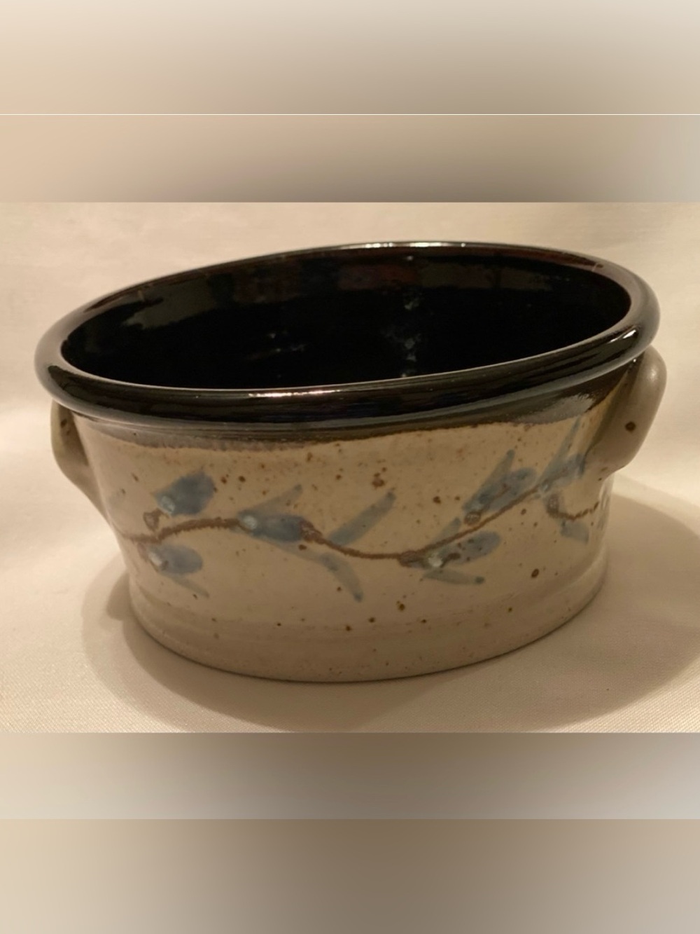 Great Bay Pottery Crock Collectible Retired Design Greenland, NH USA